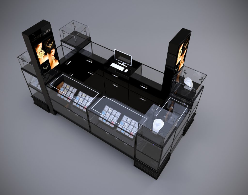 Modern Jewellery Kiosk