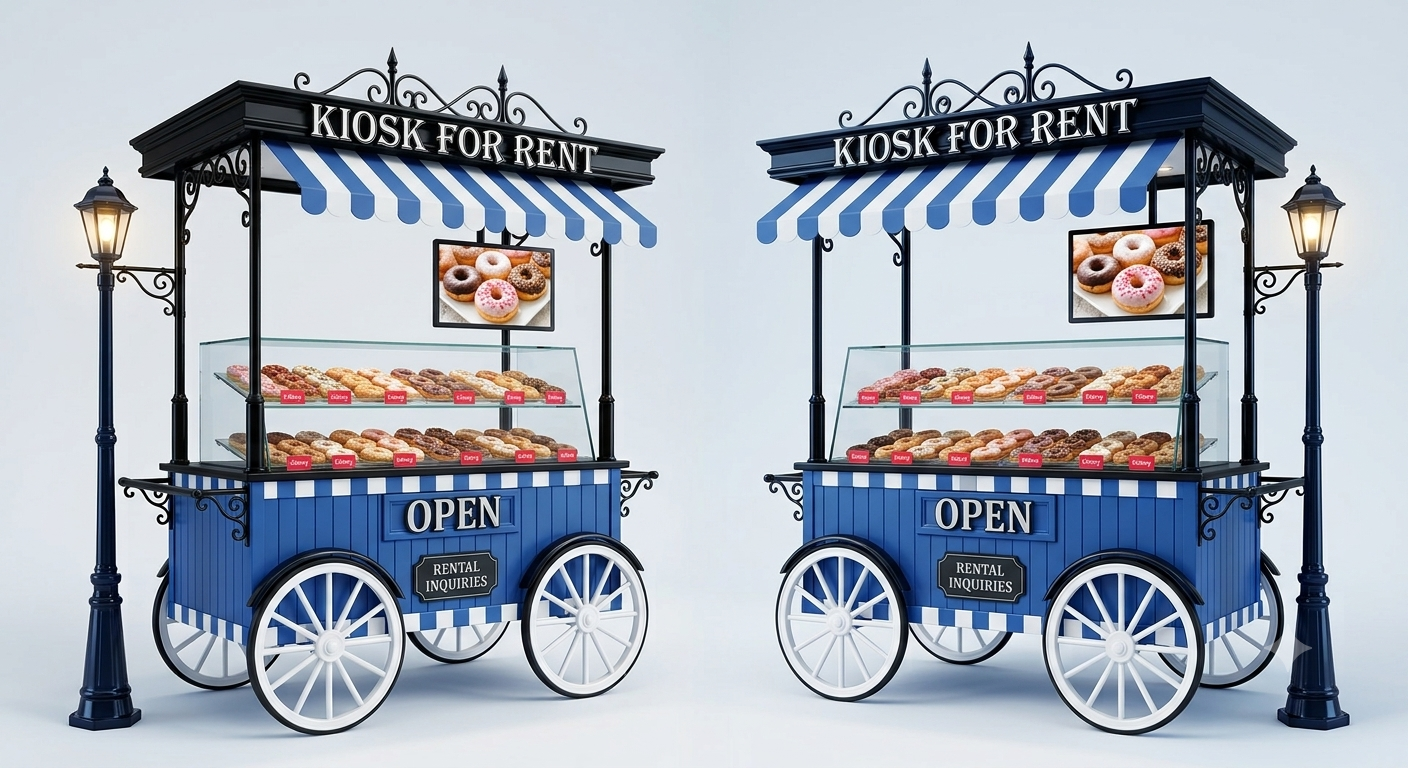 Kiosk for rent